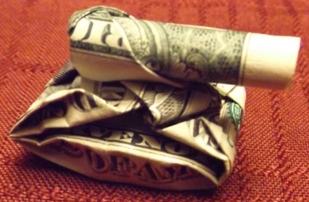 Joshua's-Origami-Folded-$1-Bills